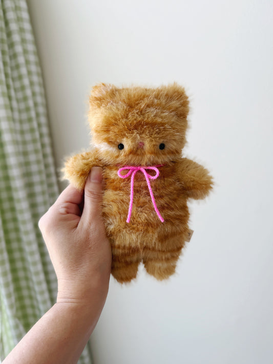 Orange Kitty Small Cake Pop