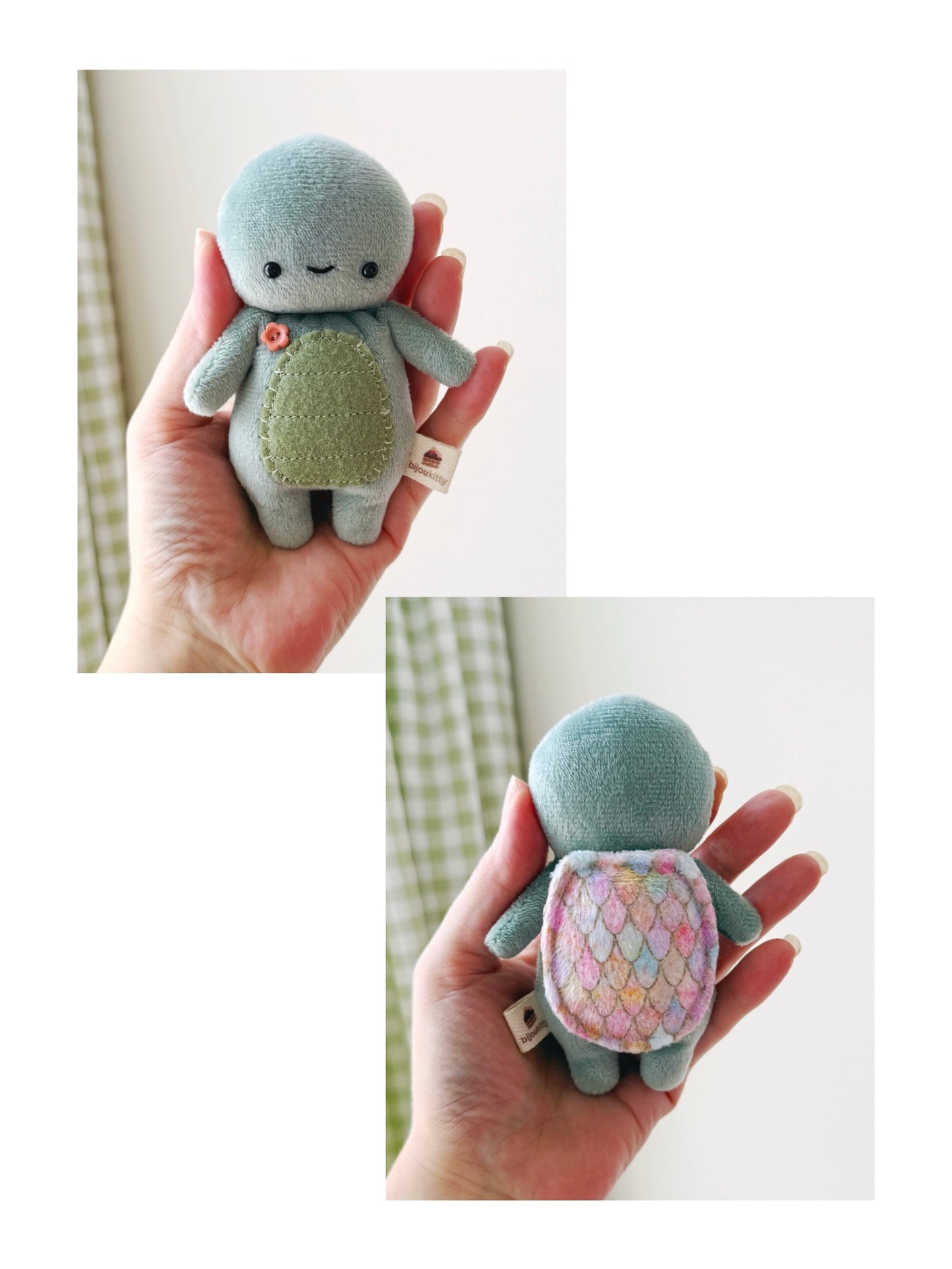 Baby Cake Pop Turtle Pastel Rainbow Shell