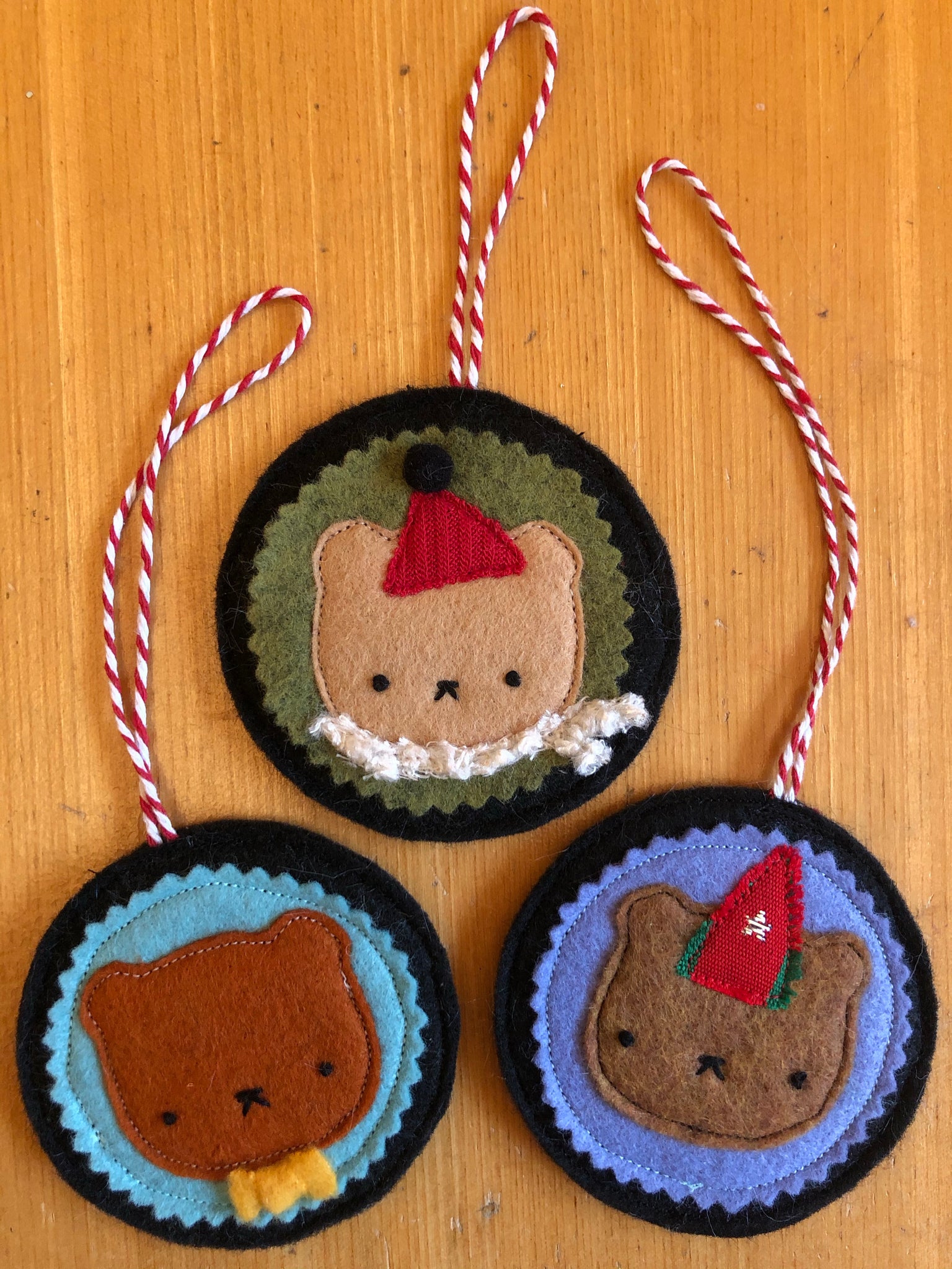 Set of 3 Prototype Ornaments