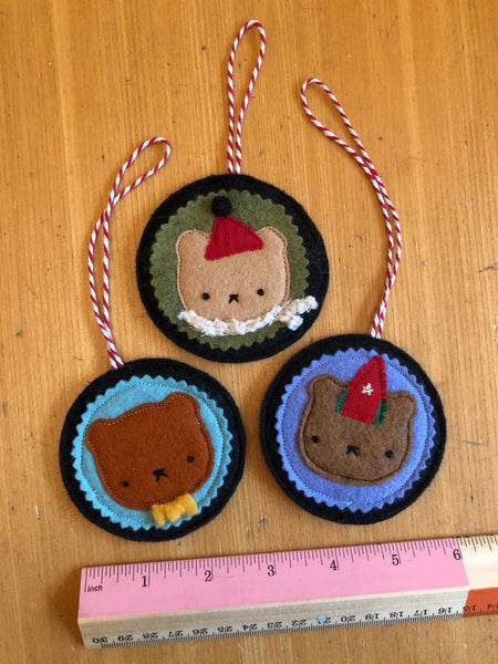 Set of 3 Prototype Ornaments